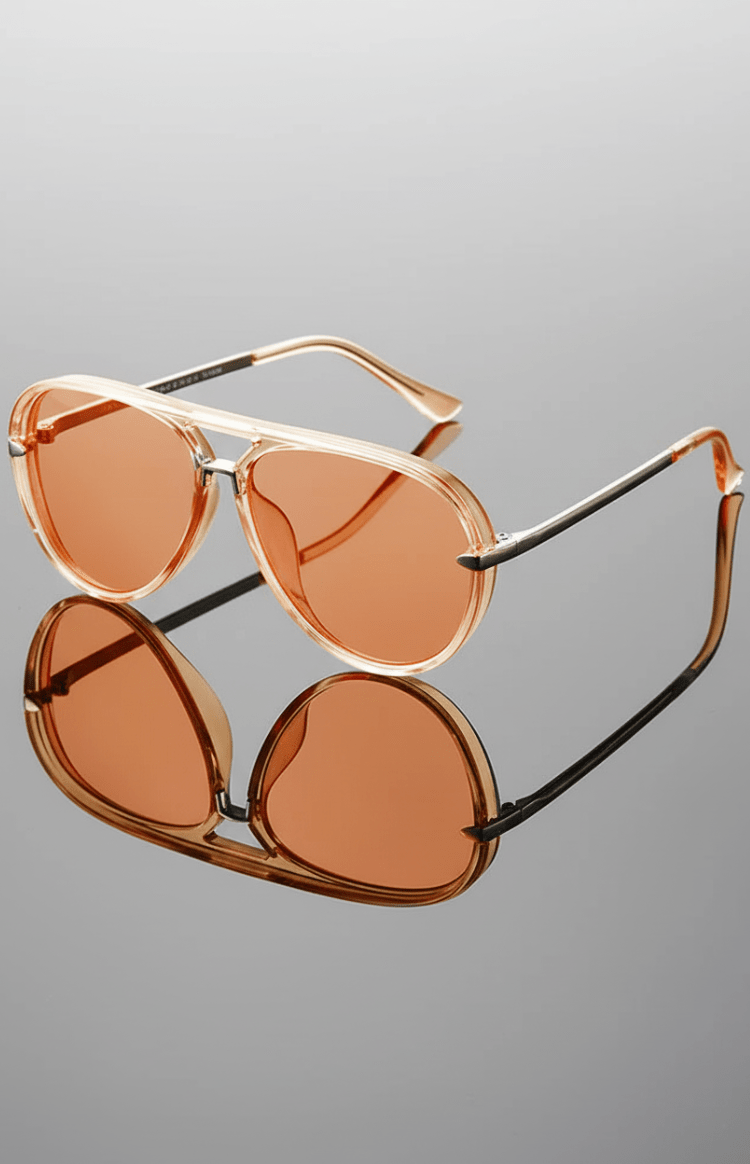 MILÉRA – Retro Aviator Sunglasses with UV400 Protection & Lightweight Design