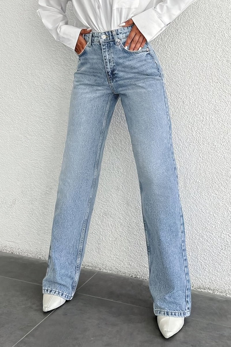 KALLIE – Vintage Stretch Slim Straight Jeans