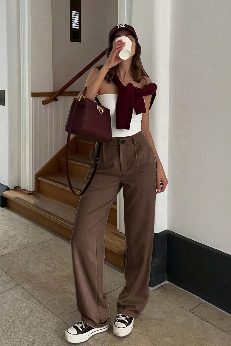 CAMBRIANA – Spring Autumn Straight Work Pants