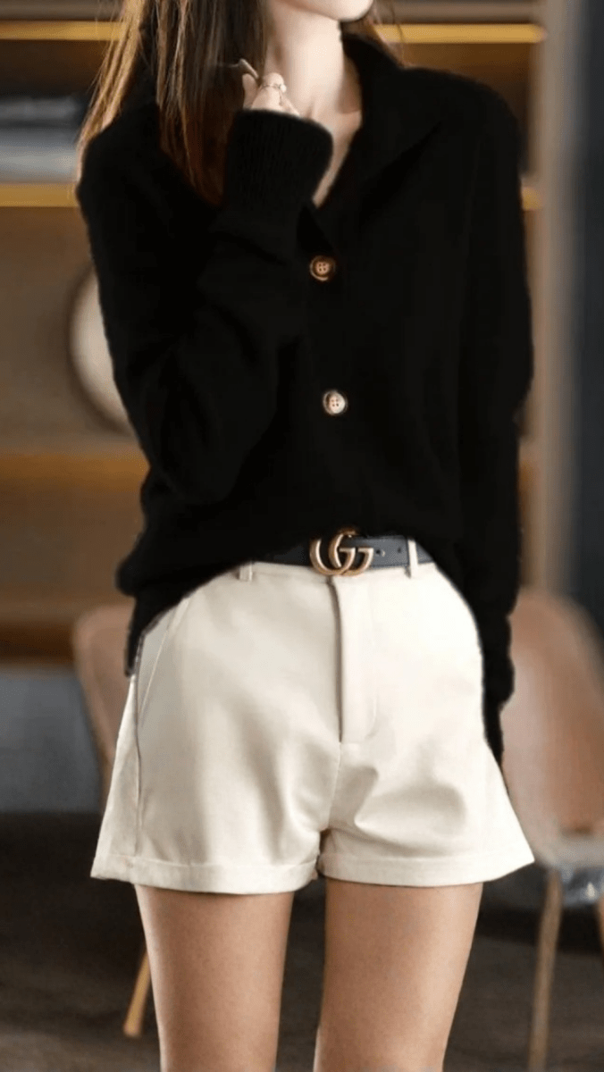 ISADORA - Classic Button Knit Cardigan