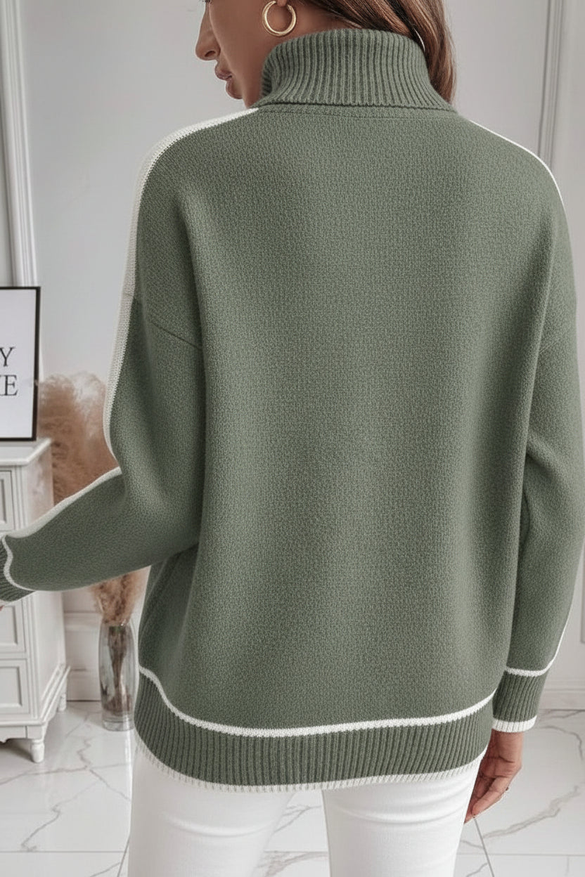 Elegant Lined Sweatshirt for Women - Warm, Chic & Versatile Comfort 5