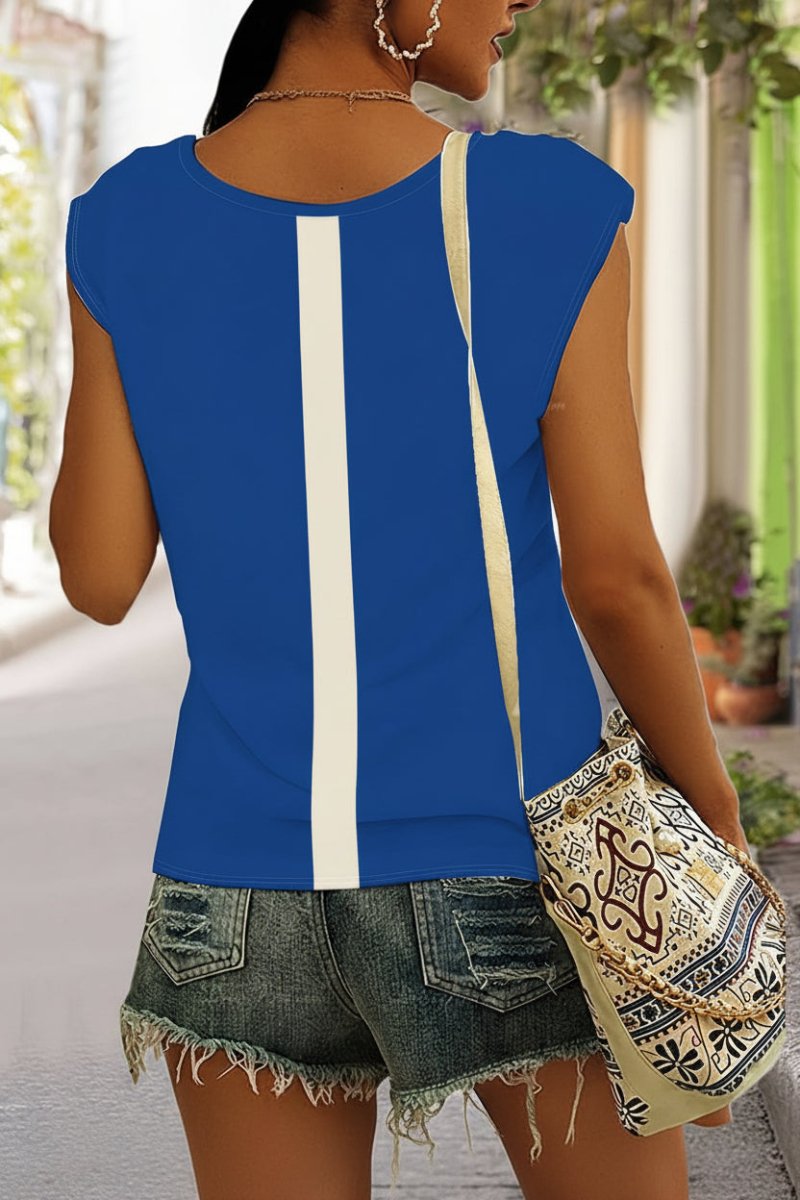 VEEZIA – Casual V-Neck T-Shirt in Soft, Breathable Fabric