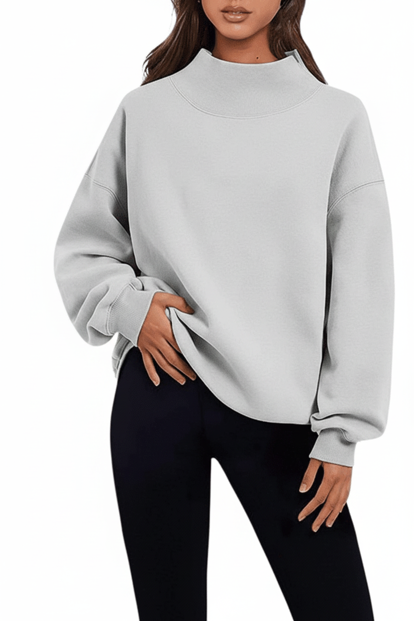MELLOWCUT – Loose-Fit Women’s Sweatshirt for Gentle Comfort Styling