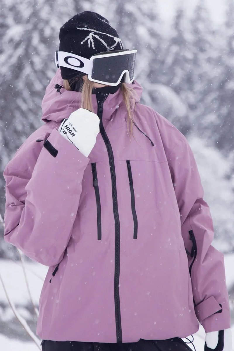 Versatile Unisex Ski Jacket with Hood for Winter Sports & Casual Wear 3