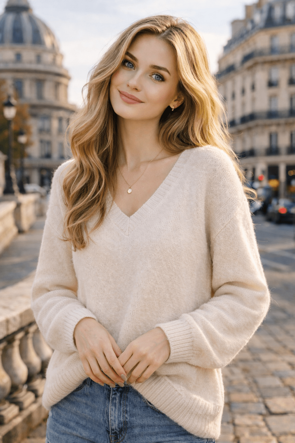 V-Neck Sweater