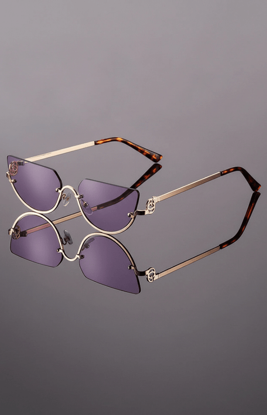 ZOÉVA – Cat Eye Sunglasses with UV400 Protection & Lightweight Metal Frames