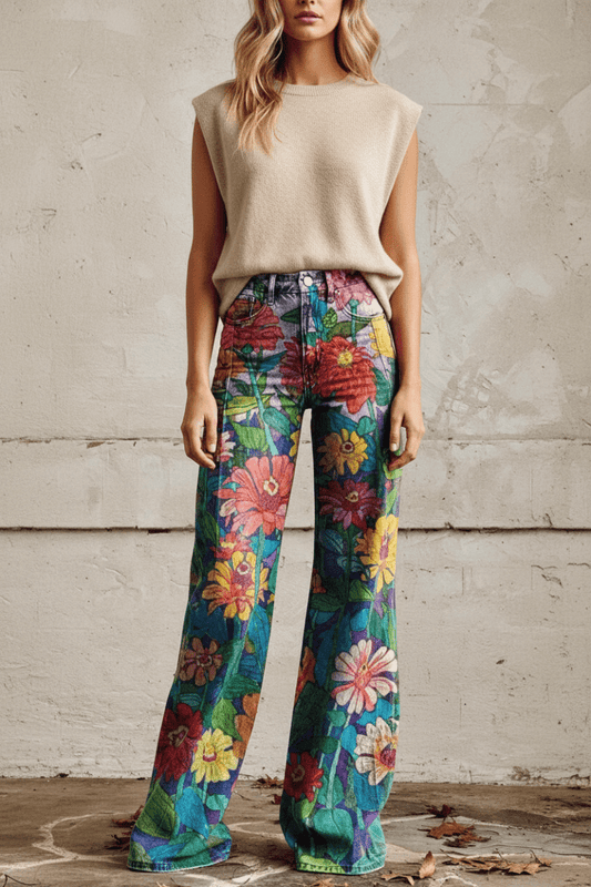 DENIMORA – Women’s Baggy Jeans with Soft Breathable Fabric and Relaxed Summer Fit