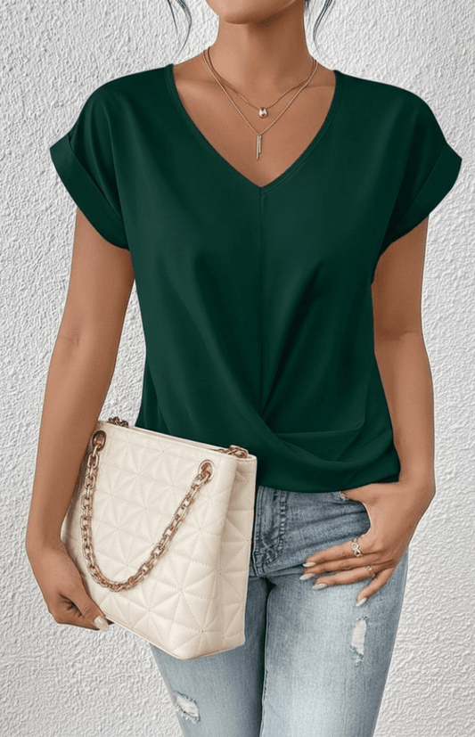 ELVRESSA – Women’s Casual Short Sleeve T-Shirt, Soft & Breathable Comfort