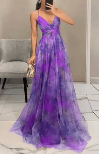 ALVÉON – Women’s Elegant Sleeveless Maxi Dress with Flowing Silhouette