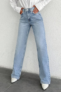 KALLIE – Vintage Stretch Slim Straight Jeans
