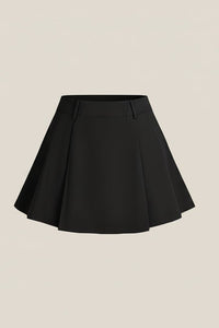 Hali – Minimalist High-Waisted Skirt with Lightweight Texture