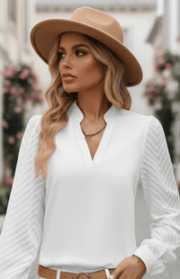 RAVELLE – Elegant Day-to-Night Blouse