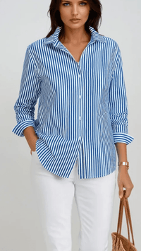 AURELINA - Classic Stripe Shirt