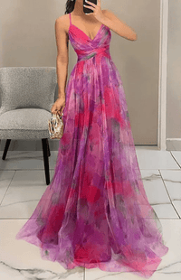 ALVÉON – Women’s Elegant Sleeveless Maxi Dress with Flowing Silhouette