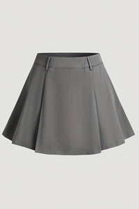 Hali – Minimalist High-Waisted Skirt with Lightweight Texture