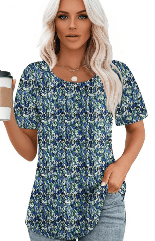 SERENEWEAR – Elegant Summer Basics T-Shirt Soft Airy Fabric Chic Style