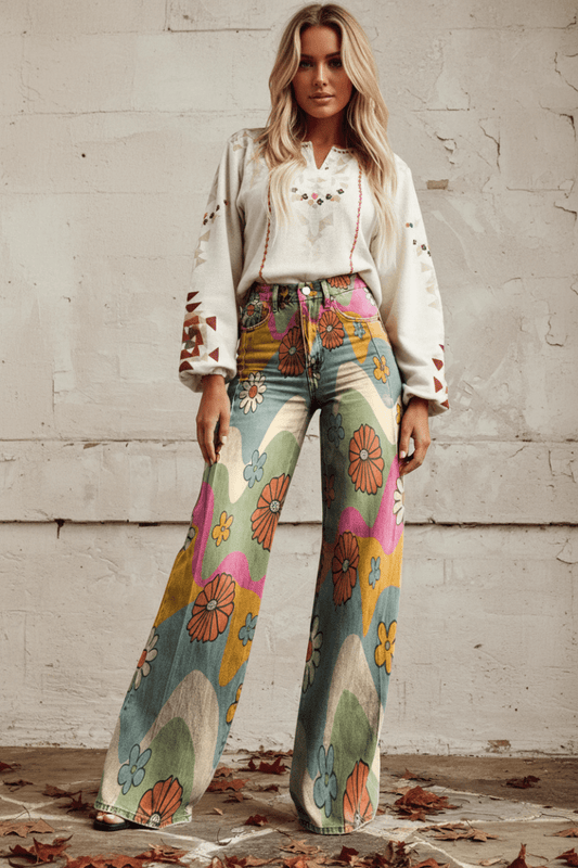 DENIMORA – Women’s Baggy Jeans with Soft Breathable Fabric and Relaxed Summer Fit