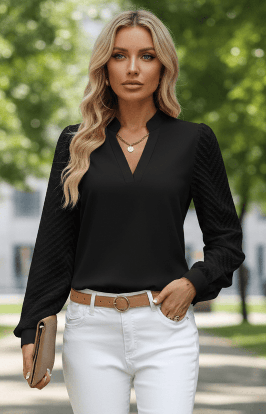 RAVELLE – Elegant Day-to-Night Blouse