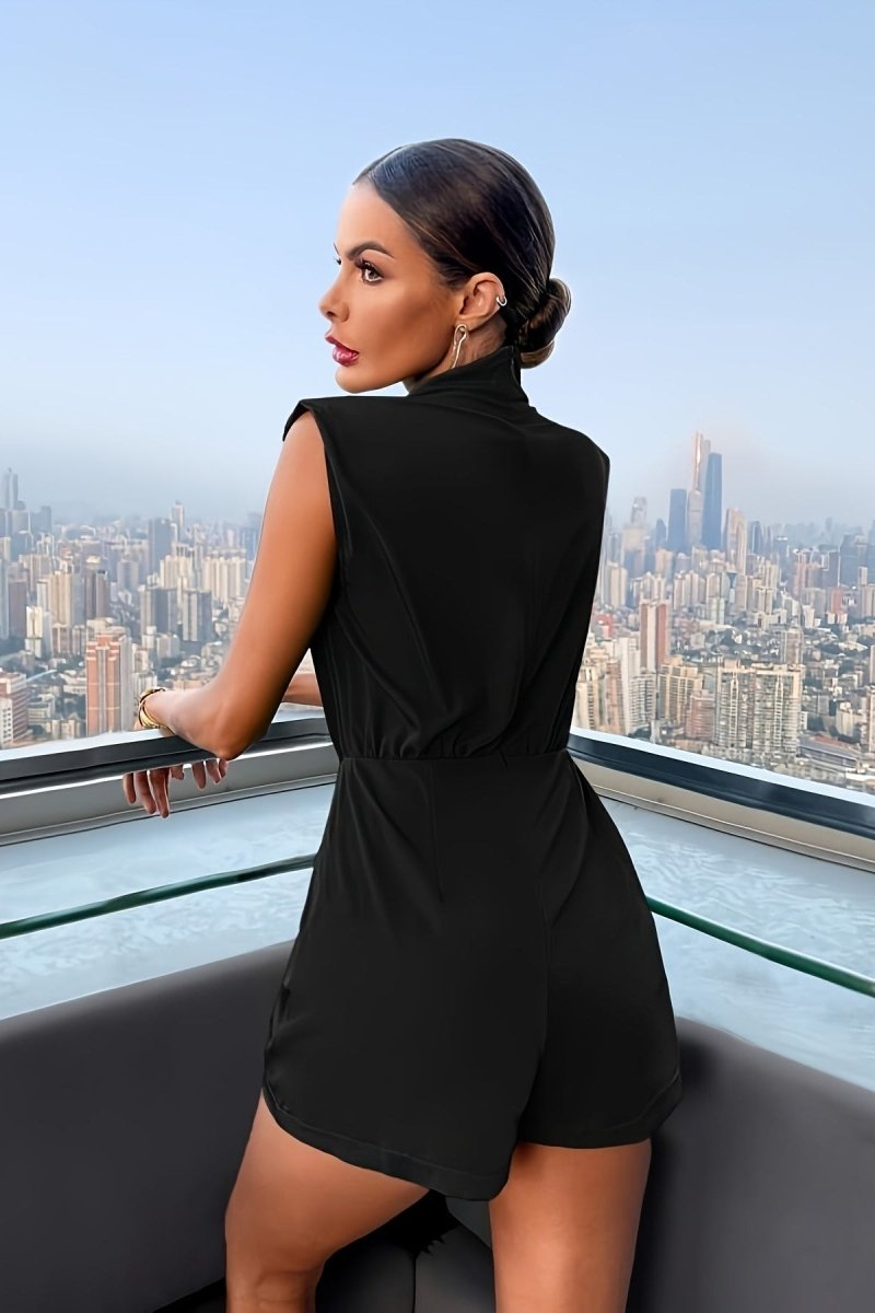 Quincy – Modern Turtleneck Suit with Breathable Premium Texture