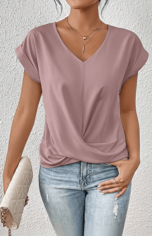 ELVRESSA – Women’s Casual Short Sleeve T-Shirt, Soft & Breathable Comfort