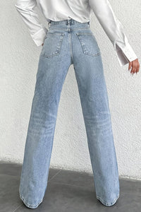 KALLIE – Vintage Stretch Slim Straight Jeans