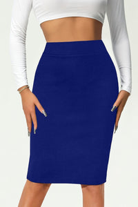Vivia – Sharp Regular Fit Pencil Skirt with Reinforced Seams