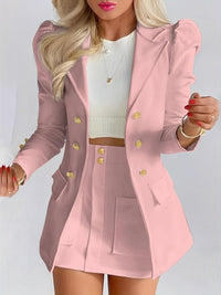 Fara – Sleek Business Casual Suit with Minimalist Profile