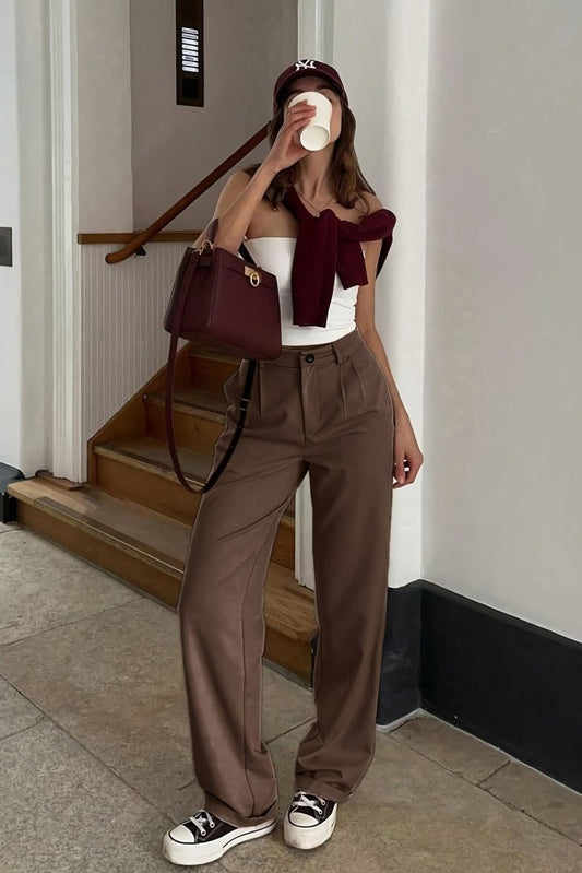 CAMBRIANA – Spring Autumn Straight Work Pants