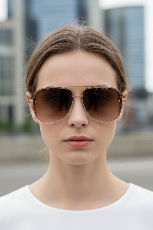 CELEVA – Lightweight Aviator Sunglasses with UV400 Protection & Anti-Reflective Lenses