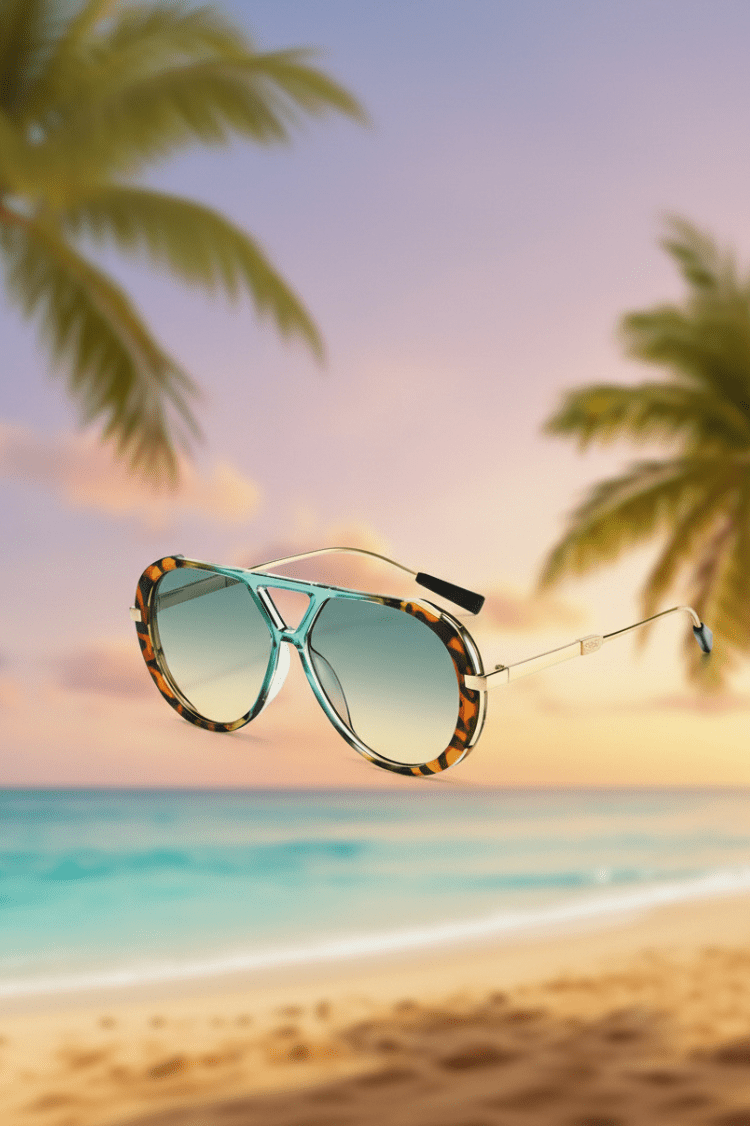 PANTHÉRA – Retro-Inspired Aviator Sunglasses with UV400 Protection