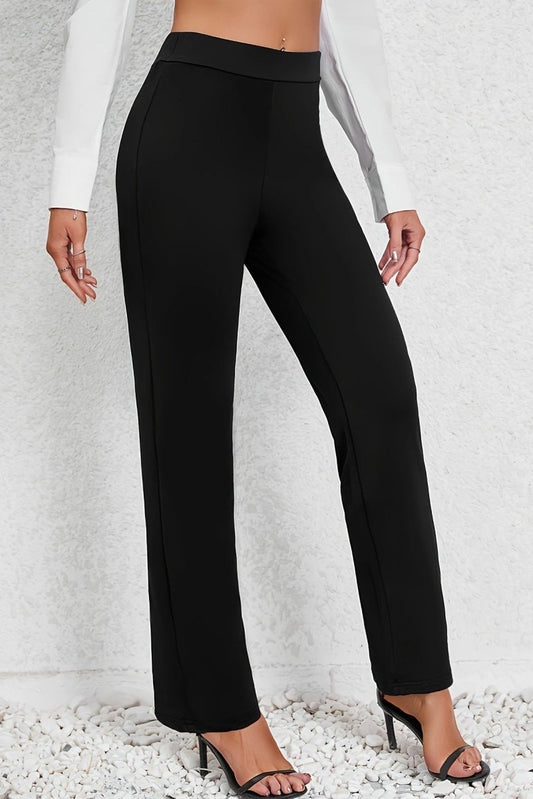 KENSARIA – Women’s Stretch Straight-Leg Trousers