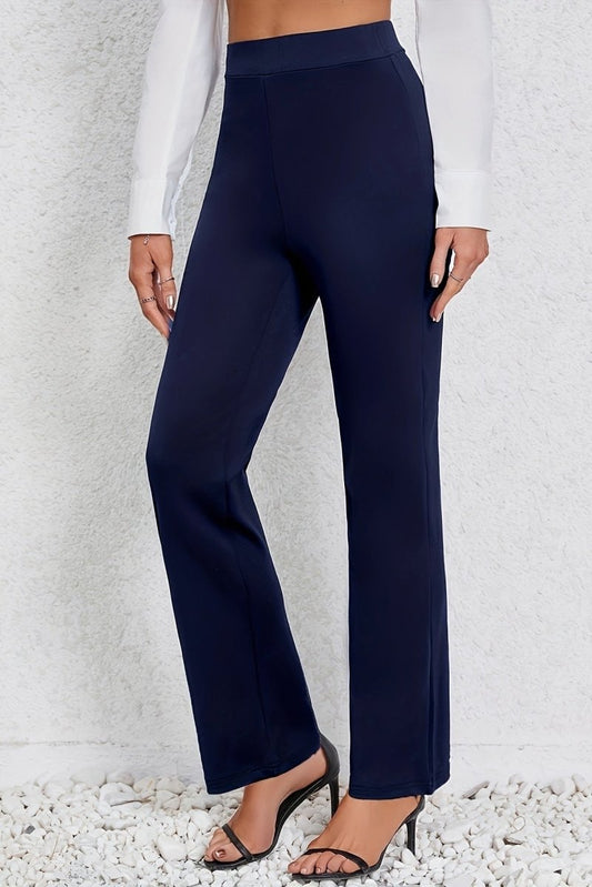 KENSARIA – Women’s Stretch Straight-Leg Trousers