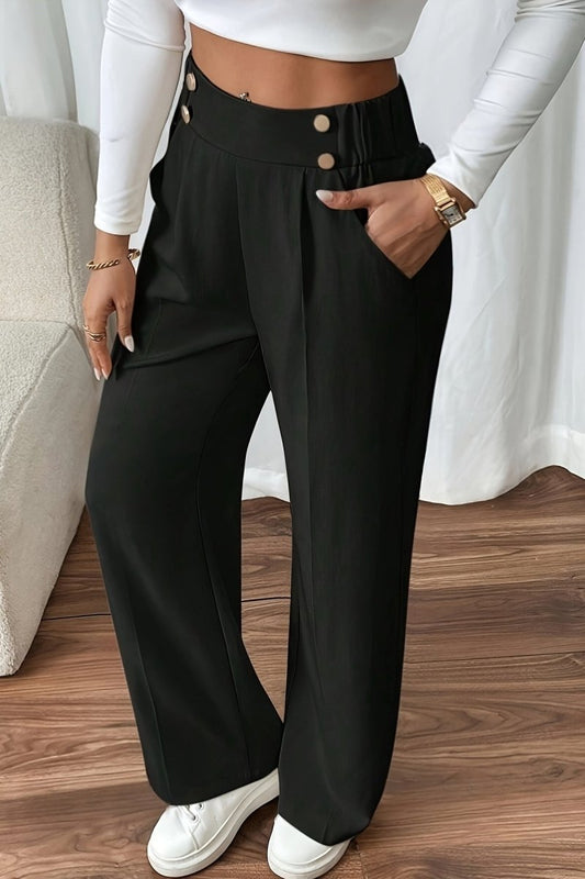 DELARIELLE – Refined Straight-Leg Work Pants