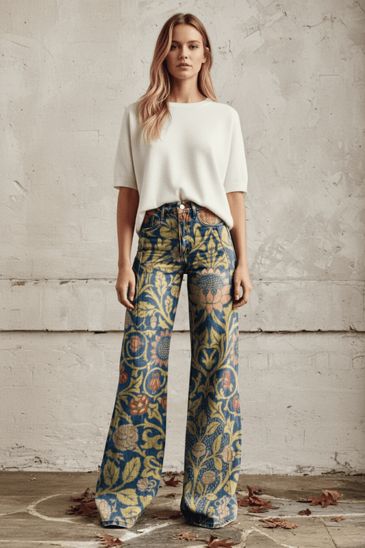 DENIMORA – Women’s Baggy Jeans with Soft Breathable Fabric and Relaxed Summer Fit