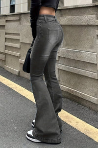 HAZEL – Classic Mid-Rise Flare Jeans