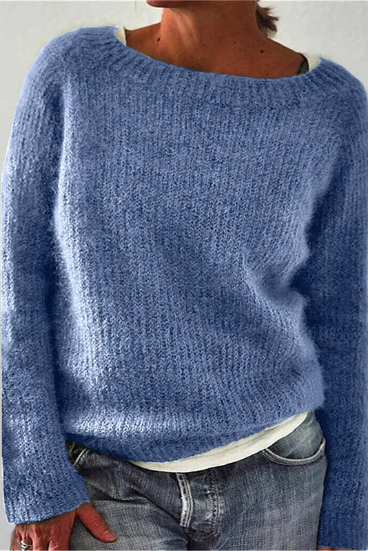 Abigail Women's Casual Knit Sweater - Soft Pullover for Effortless Style 1