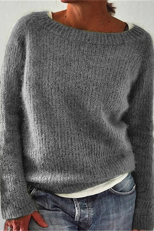 Abigail Women's Casual Knit Sweater - Soft Pullover for Effortless Style 4