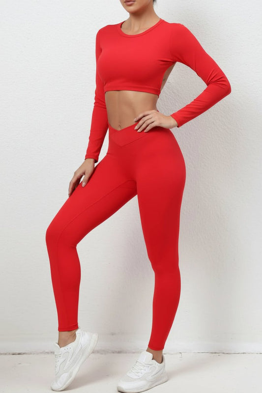 ACTIVELLE – Elegant Women’s Yoga Set with Smooth Fit