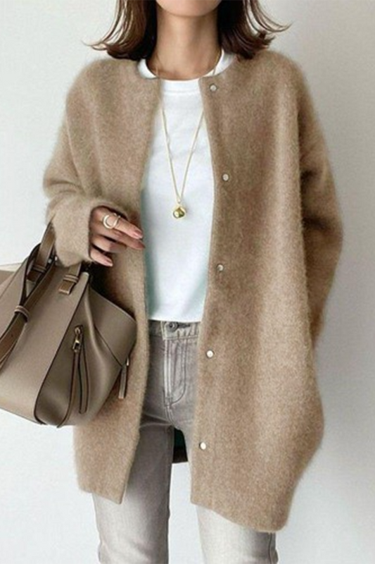 Amandine - Soft Breathable Cardigan with Tailored Fit for Everyday Elegance 0