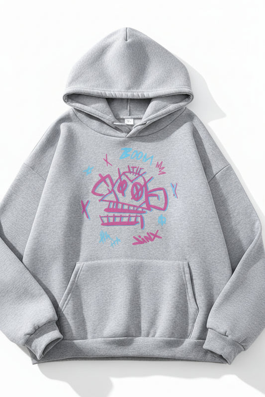 Arcane Hoodie - Harajuku Style Jinx & Ekko Design for Trendy Comfort 1