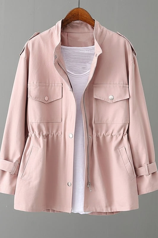 Audrey - Chic Women's Utility Jacket with Zipper for Everyday Style 0