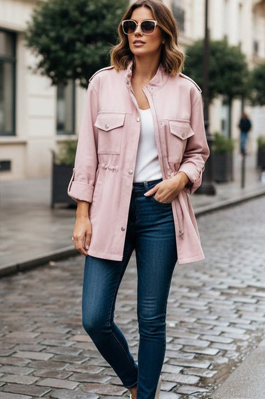 CALYRA – Comfortable Women’s Utility Jacket for All-Season Wear