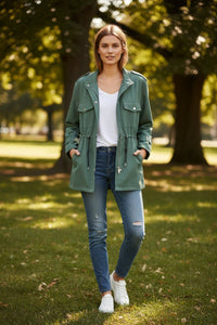 CALYRA – Comfortable Women’s Utility Jacket for All-Season Wear