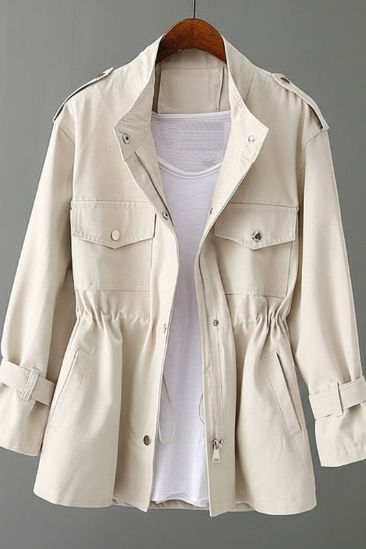 Audrey - Chic Women's Utility Jacket with Zipper for Everyday Style 4