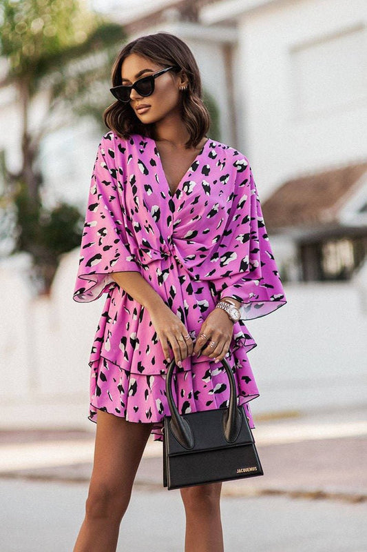 Bohemian Mini Dress for Women - Unique Summer Dresses with Playful Patterns 2