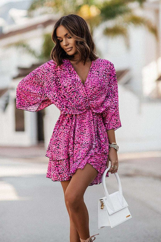 Bohemian Mini Dress for Women - Unique Summer Dresses with Playful Patterns 4