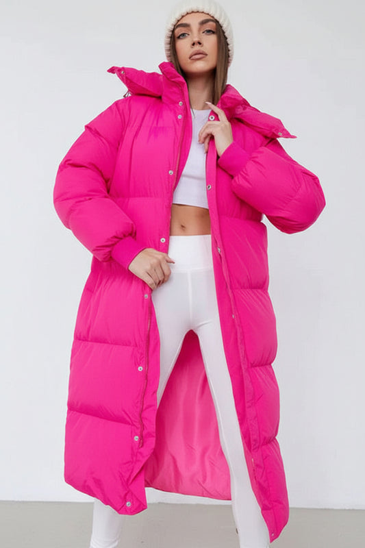 Caitlyn - Women's Winter Coats Hooded Long Warm Puffer Coat for Comfort 1