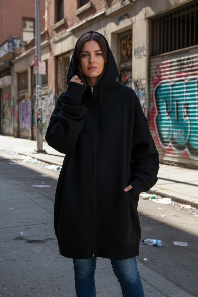 WINTERHOOD – Oversized Spring Hoodie for Women with Premium Fabric