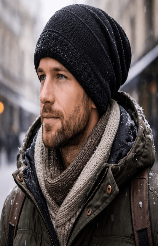 SLOUCHÉA – Cozy Slouchy Beanie for Relaxed Winter Warmth