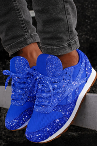 GLITZFLOW – Trendy Glitter Sneakers with Soft Cushioned Comfort